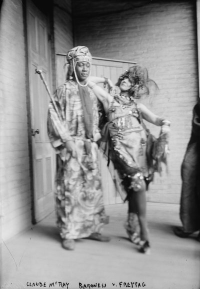Claude McKay and Baroness Von Freytag-Loringhoven by George Grantham Bain